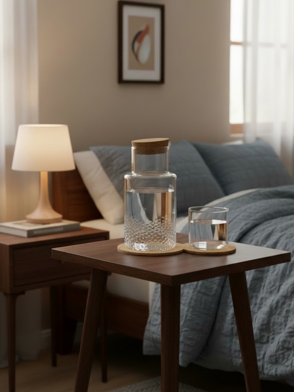 bdecore Bedside Water Carafe set.